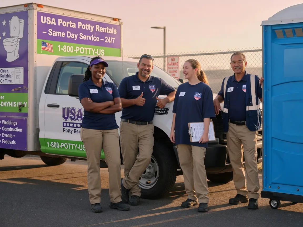Porta Potty Rental company in Midlothian, IL